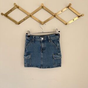 GAP Kids Girls Blue Denim Skirt